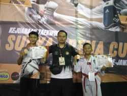 Siswa SDN Cibeber Mandiri 2 Cimahi Torehkan Prestasi di Ajang Taekwondo Surya Arena Cup 1