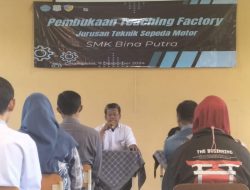 SMK Bina Putra dan CV Cemerlang Karya Gemilang Kolaborasi Dalam Teaching Factory