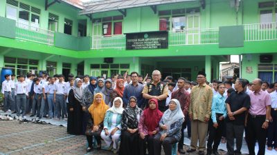 Bakesbangpol Bandung Bersama PKBN Gelar Pembinaan Kebangsaan di MTs Yasyfi
