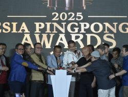 Kemenpora RI Apresiasi Pingpong League Awards 2025