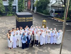 SMKN 7 Bandung Gelar Ujian Praktik Manasik Haji, Siswa Antusias Jalani Ibadah Simulasi