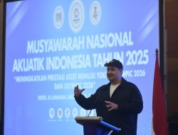 Dito Ariotedjo Buka Munas Akuatik, Dorong Lolos Seleksi Olimpiade 2028