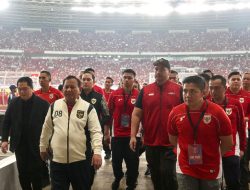 Prabowo Dan Menpora Dukung Langsung Timnas Di GBK