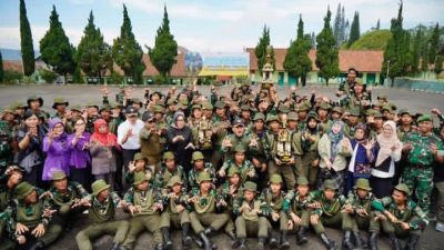 103 Siswa Lulus Pendidikan Karakter Panca Waluya di Rindam Siliwangi