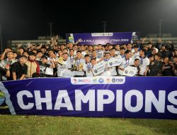 Riverside Forest Angkat Trofi Liga 4 Bandung Usai Kalahkan Bina Pakuan Lima Gol Tanpa Balas