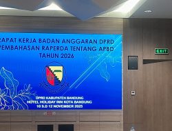 DPRD Kabupaten Bandung Targetkan Pembahasan APBD 2026 Rampung 21 November
