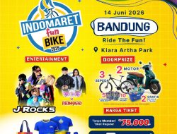 Indomaret Fun Bike Bandung 2026 Siap Digelar, Hadirkan J-Rocks dan Beragam Doorprize Menarik