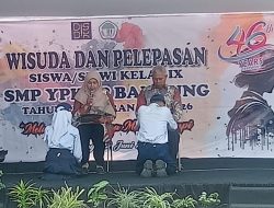 SMP YPKKP Lepas 92 Siswa Angkatan ke-46, Usung Semangat ‘Melangkah Bersama Meraih Mimpi’