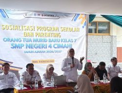 SMPN 4 Cimahi Gelar Sosialisasi Program Sekolah dan Parenting Orang Tua Siswa