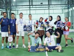 Muda dan Merdeka, YLC PERADI Bandung Gelar Mini Event Padel Antar Advokat Muda