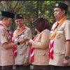 5 Siswa MAN Kota Cimahi Resmi Dilantik Jadi Pramuka Garuda Penegak