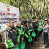Polda Jabar Gelar Silaturahmi dan Bagikan Sembako kepada Driver Online Bandung Raya