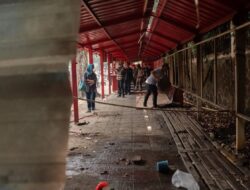 Jalan Hasanudin dan Surya Kencana Ditata, Sekitar 40 Lapak PKL dan Bangli Ditertibkan